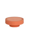 CISS COASTERS IN SUSTAINABLE SILICONE - TERRA+PEACH