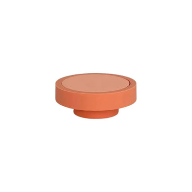 CISS COASTERS IN SUSTAINABLE SILICONE - TERRA+PEACH