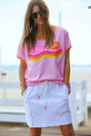 HAMMILL & CO RETRO SKIRT - WHITE