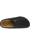 BIRKENSTOCK ZERMATT ANTHRACITE WOOL FELT - NARROW