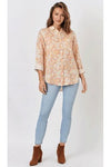 ENVELOPPE LINEN SHIRT - AQUARELLE