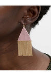 ELK BRANNA EARRINGS - FLOSS PINK