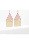 ELK BRANNA EARRINGS - FLOSS PINK