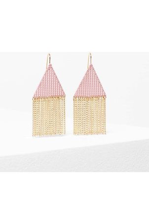 ELK BRANNA EARRINGS - FLOSS PINK