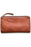JUJU & CO LARGE CAPRI WALLET - COGNAC