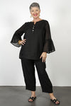 ZEPHYR CHRISTINA PANTS - BLACK