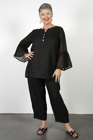ZEPHYR CHRISTINA PANTS - BLACK