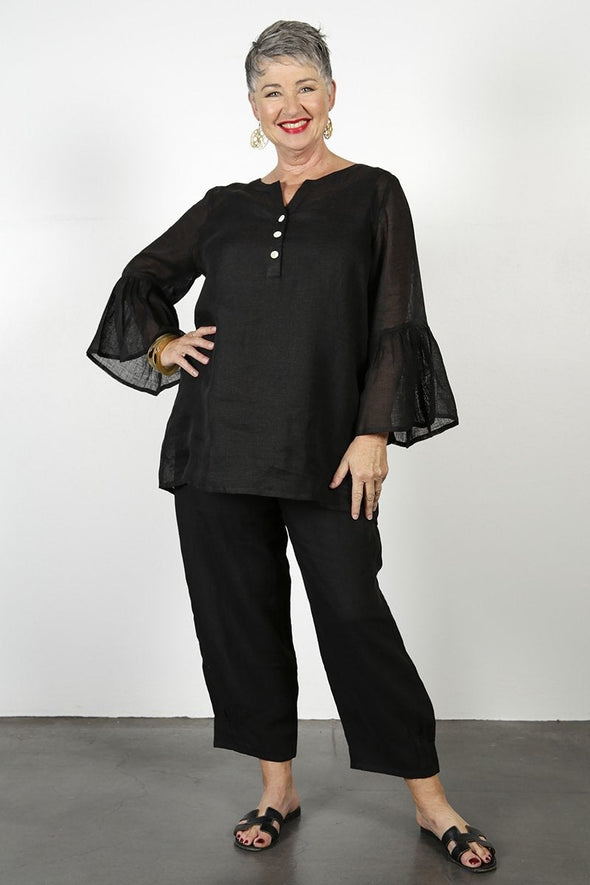 ZEPHYR CHRISTINA PANTS - BLACK