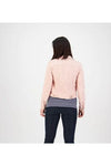 VASSALLI DISTRESSED DENIM JACKET - PINK