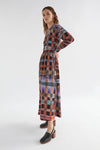 ELK DILAN SHIRT DRESS - KASAR PRINT
