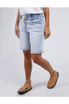 FOXWOOD GABBY BERMUDA SHORT - LT DENIM