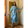 ONCE WAS GETTY EMBROIDERED DRESS - CHAMBRAY