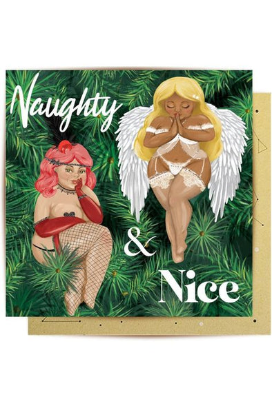 LALA LAND GREETING CARD - NAUGHTY & NICE