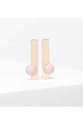 ELK INDIR DROP EARRINGS - GOLD