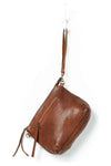 JUJU & CO LARGE ESSENTIAL POUCH - COGNAC