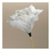 OSTRICH  FEATHER DUSTER - WHITE - 70CM