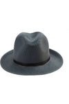 TRAVAUX EN COUTS  BORSALINO HAT - SLATE