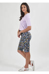 VASSALLI V NECK TOP - LILAC