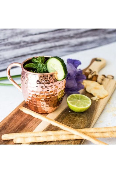 CLINQ COPPER MOSCOW MULE MUGS - PAIR